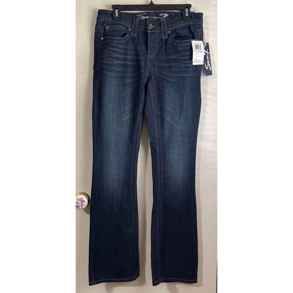 NWT Seven7 Slim Boot Jeans Size 6 - Picture 2 of 7